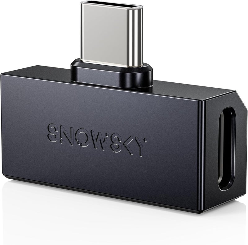 FiiO /Snowsky Tiny Portable DAC & Headphone Amplifier, Hi-Res USB DAC, PEQ Precision Tuning, PCM 384kHz/DSD256 Decoding, Android App/Web Control (3.5mm + Type-C Dual Ports, Tiny A Black) - Image 4